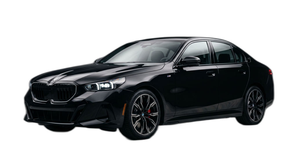 BMW 5 Series Black Luxury Sedan